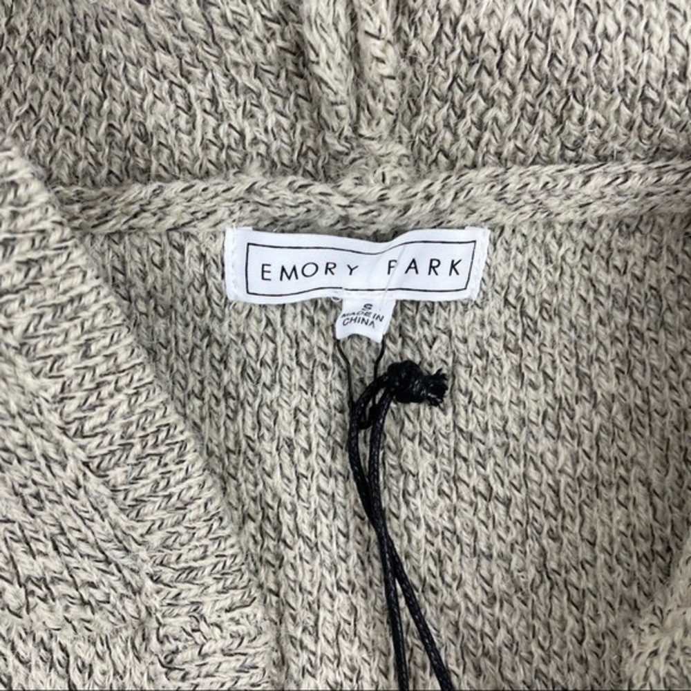 Emory Park Ailani Hooded Duster Cardigan Sweater - Picture 4 of 6